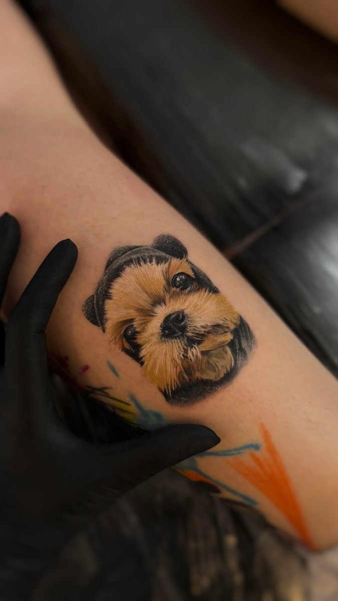 Tatuagem de cachorro